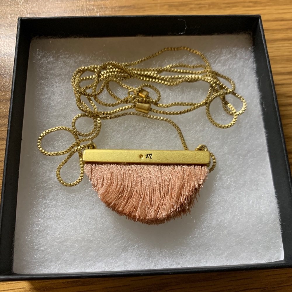 Tassel necklace